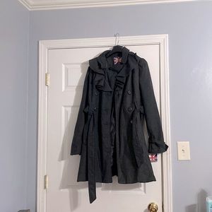 Gray Miss London Pea Coat